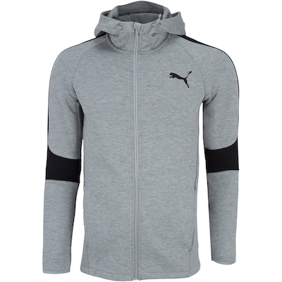 Jaqueta Puma com Capuz Evostripe Core FZ Hoodie - Masculina - Foto 6