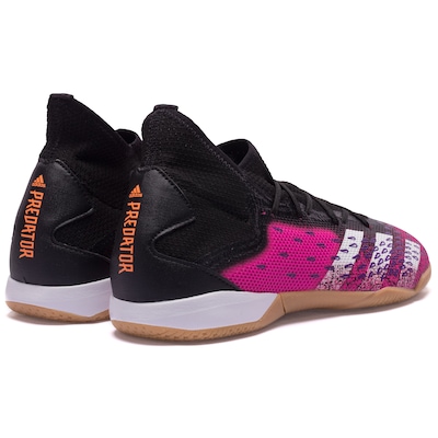 Chuteira Futsal adidas Predator Freak 21.3 IC - Adulto - Foto 4