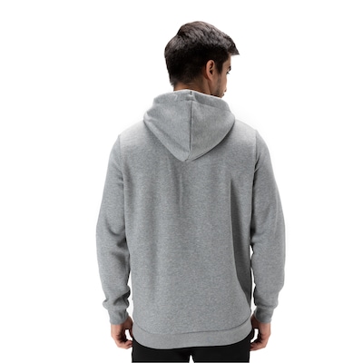 Jaqueta Puma com Capuz Essentials Small Logo FZ Hoodie FL - Masculina - Foto 3