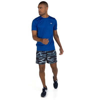 Camiseta New Balance Manga Curta Sport Tech - Masculina - Foto 5