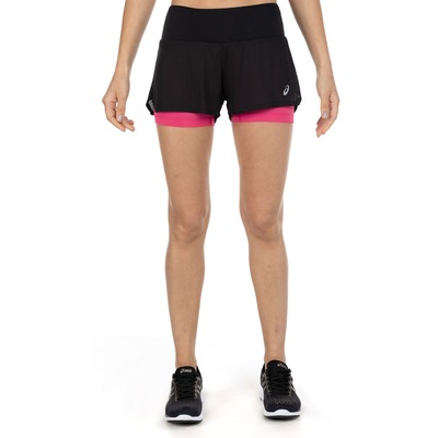 Short ASICS Feminino Duplo de Malha Básico - Foto 2
