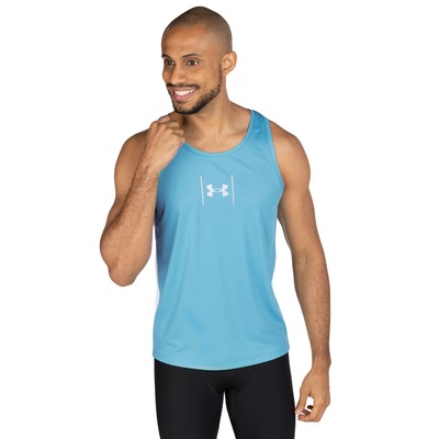 Camiseta Regata Under Armour Speed Stride - Masculina - Foto 2