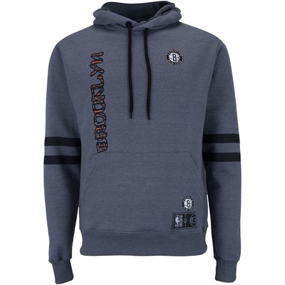 Blusão do Brooklyn Nets NBA com Capuz Canguru N429A - Masculino - Foto 1