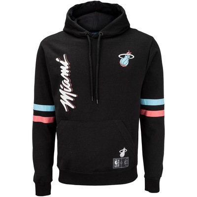 Blusão do Miami Heat NBA com Capuz Canguru N430A - Masculino - Foto 1