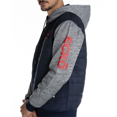 Jaqueta Ecko Aberta com Capuz - Masculina - Foto 4