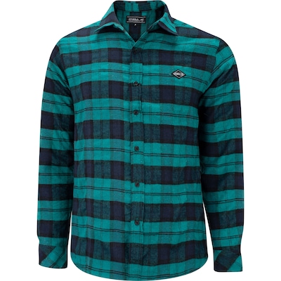 Camisa Xadrez O'neill Manga Longa 23877 - Masculina - Foto 5