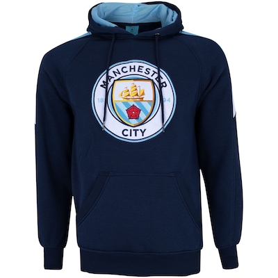 Blusa de Moletom Manchester City XPS Sports - Masculina - Foto 1