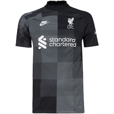 Camisa de Goleiro Liverpool I 21/22 Nike - Masculina - Foto 1