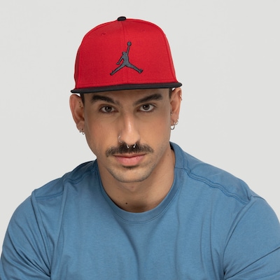 Boné Jordan Nike Aba Reta Snapback Pro Jumpman - Adulto - Foto 4