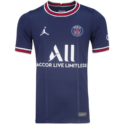 Camisa PSG I 21/22 Nike - Juvenil - Foto 1
