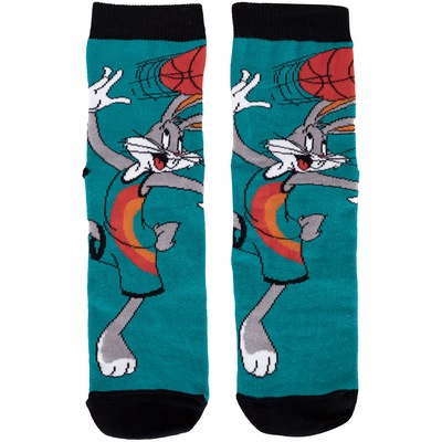 Meia Infantil Pernalonga Space Jam Warner Bros - Tamanho Único - Foto 4