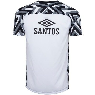 Camisa do Santos 21 Umbro Aquecimento - Masculina - Foto 2