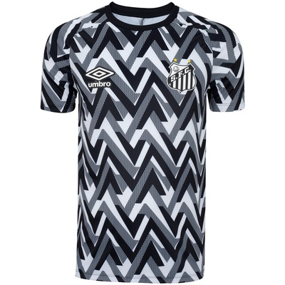 Camisa do Santos 21 Umbro Aquecimento - Masculina - Foto 1