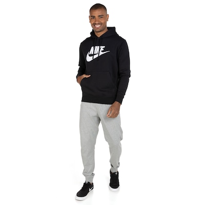 Blusão Nike Masculino com Capuz Sportwear Club Po Bb Gx - Foto 4