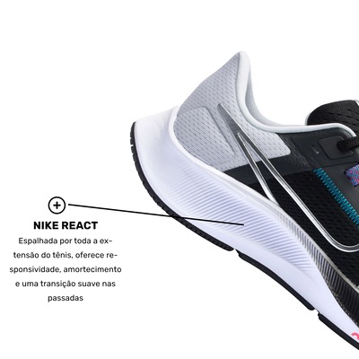 Tênis Nike Air Zoom Pegasus 38 - Masculino - Foto 6