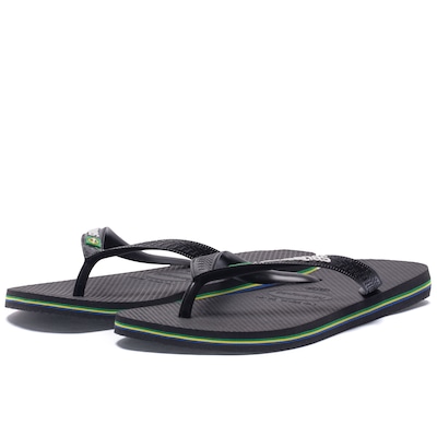 Chinelo Havaianas Brasil Logo - Masculino - Foto 2