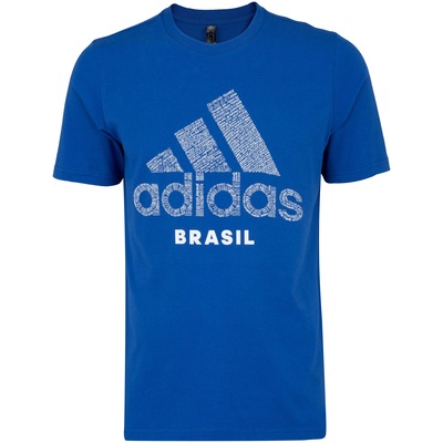 Camiseta adidas Manga Curta Brasil FW21 - Masculina - Foto 5