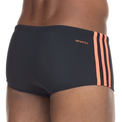 Sunga adidas 3S Wide - Adulto - Foto 4
