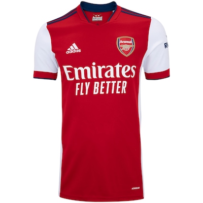Camisa Arsenal I 21/22 adidas - Masculina - Foto 1