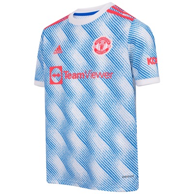 Camisa Manchester United II 21/22 adidas - Júnior - Foto 3