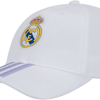 Boné Real Madrid 21 adidas Aba Curva Strapback - Adulto - Foto 4