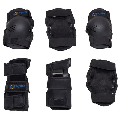 Kit de Proteção Infantil Spin com  Joelheiras + Cotoveleiras + Protetores de Mãos - Foto 4