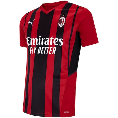Camisa Milan I 21/22 Puma - Masculina - Foto 3