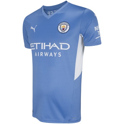 Camisa Manchester City I 21/22 Puma - Masculina - Foto 3