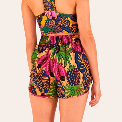Shorts Farm Nylon Sonho de Fruta - Feminino - Foto 2