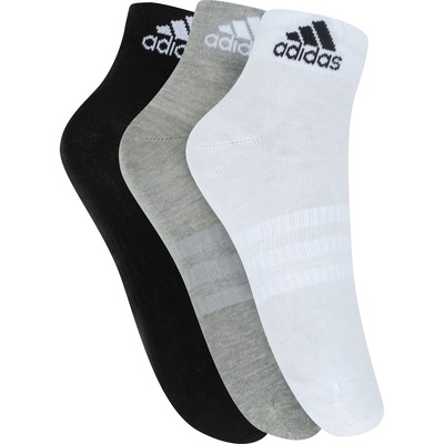Kit de Meias adidas Cano Médio com 3 Pares - Adulto - Foto 1