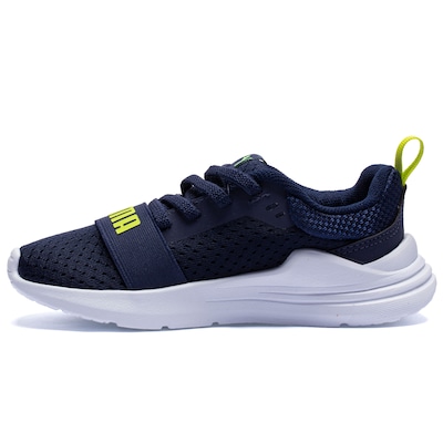 Tênis Infantil Puma Wired Run Ac - Foto 3