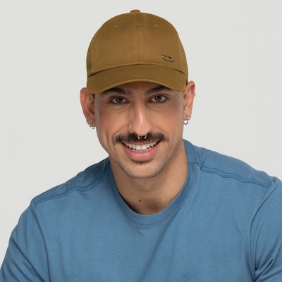 Boné Oakley Aba Curva Strapback Mod Ellipse Metal 4 Panel HA - Adulto - Foto 4