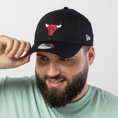 Boné Chicago Bulls NBA Aba Curva New Era 940 Sn Primary Snapback - Adulto - Foto 3