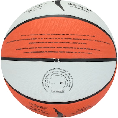 Bola de Basquete Wilson NBA Authentic Series Outdoor - Foto 3