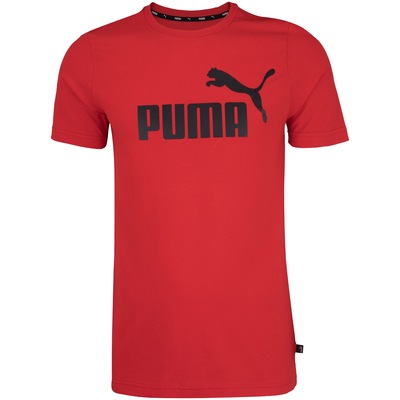 Camiseta Puma Manga Curta Essentials Logo - Masculina - Foto 5