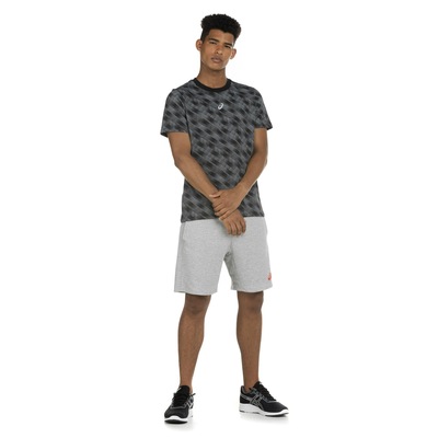 Camiseta ASICS Manga Curta Full Print Cotton - Masculina - Foto 4