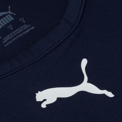 Camiseta Puma Manga Curta Teamrise Jersey - Masculina - Foto 3