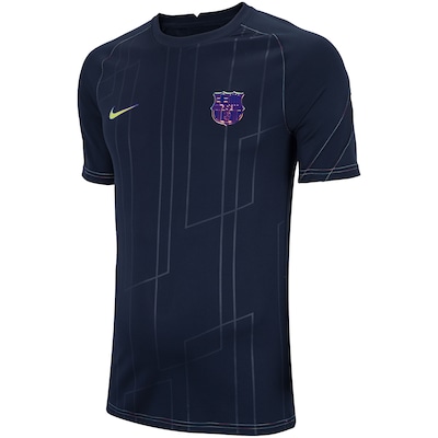 Camiseta Barcelona Nike Dri-Fit Top Ss - Masculina - Foto 3