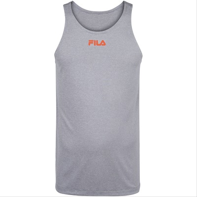 Camiseta Regata Masculina Fila Basic Train Melange - Foto 5