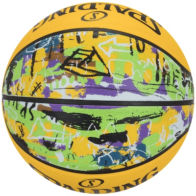 Bola de Basquete Spalding Graffiti 84374Z - Foto 2