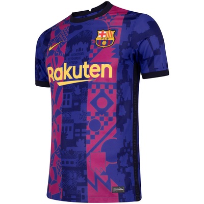 Camisa Barcelona III Torcedor Nike - Masculina - Foto 3