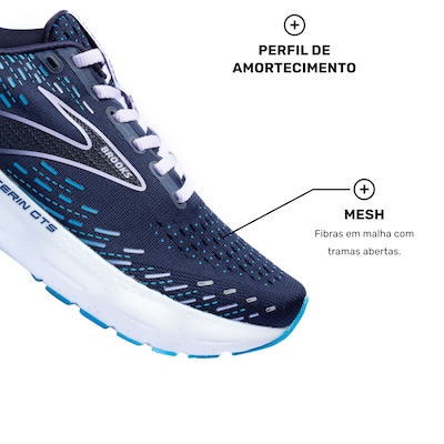 Tênis Brooks Glycerin GTS 20 - Feminino - Foto 5
