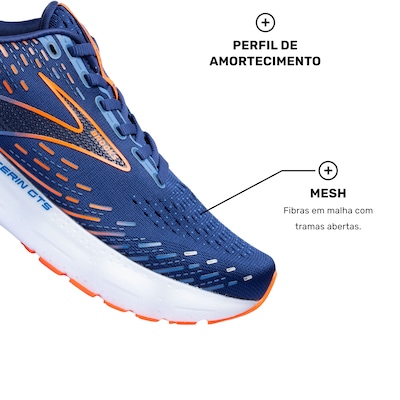 Tênis Brooks Glycerin GTS 20 - Masculino - Foto 5