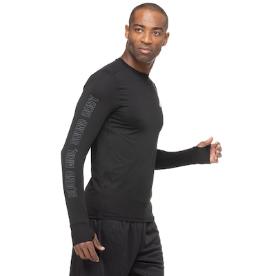 Camiseta ASICS Manga Longa Uv Protection Asim285 - Masculina - Foto 5