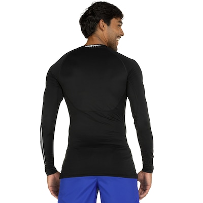 Camiseta Nike Manga Longa NP Dri-Fit Tight Top LS - Masculina - Foto 3