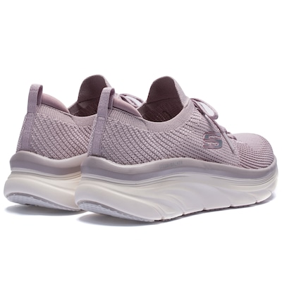 Tênis Skechers D' Lux Walker Refreshing - Feminina - Foto 4