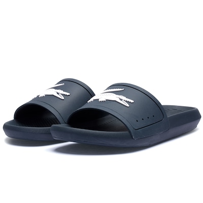 Chinelo Lacoste Croco 119 1 CMA - Slide - Masculino - Foto 2
