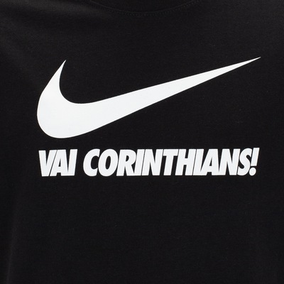 Camiseta Vai Corinthians Nike Manga Curta - Infantil - Foto 3