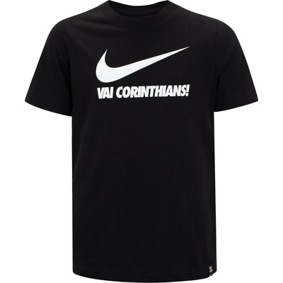 Camiseta Vai Corinthians Nike Manga Curta - Infantil - Foto 1