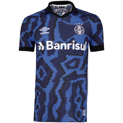 Camisa Polo do Grêmio III 21 Umbro - Masculina - Foto 1